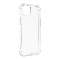 Kryt Roar Armor Jelly na Apple iPhone 14 Plus Prémiové puzdro  Transparentný