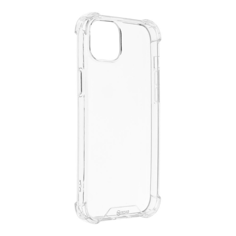 Kryt Roar Armor Jelly na Apple iPhone 14 Plus Prémiové puzdro  Transparentný