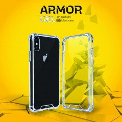 Kryt Roar Armor Jelly na Samsung Galaxy A03 Prémiové puzdro  Transparentný