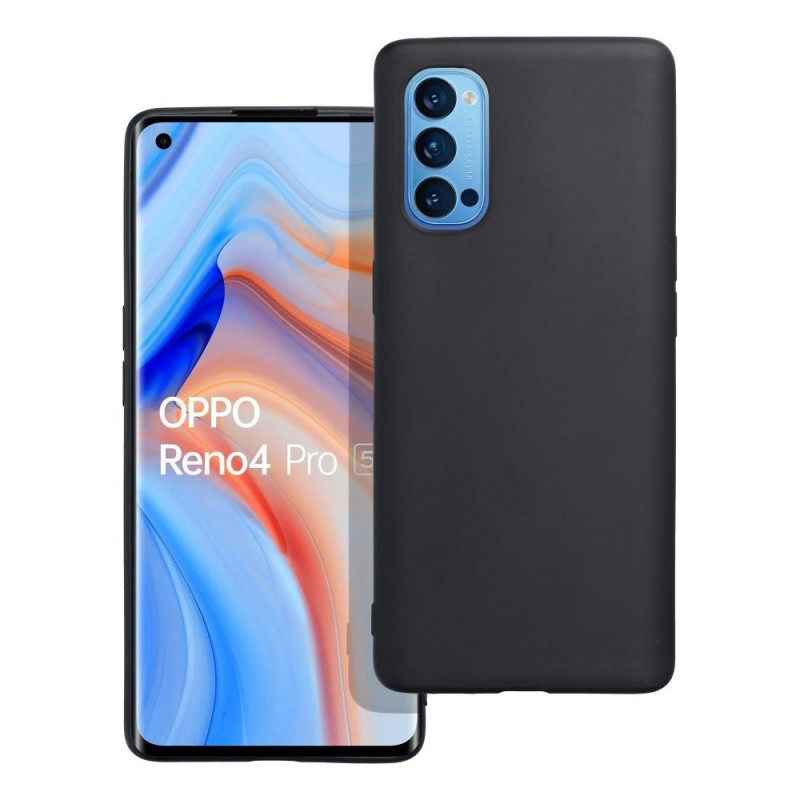 Kryt MATT na Oppo Reno4 Pro 5G Čierny