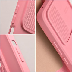 Kryt Slide na Samsung Galaxy A12 Svetlo ružový