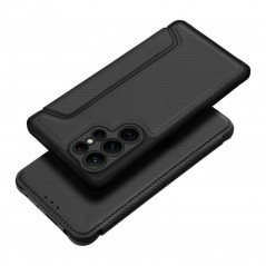 Peňaženkové puzdro Razor Book na Samsung Galaxy A04s Uhlíkové vlákno, Karbónový vzor  Čierny