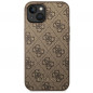 Kryt Guess 4G Gold Logo na Apple iPhone 14 Elegant  Hnedý