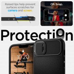 Kryt Spigen Optik Armor na Apple iPhone 14 Plus Čierny