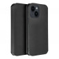 Peňaženkové puzdro Dual Pocket book na Apple iPhone 14 Pro Čierny