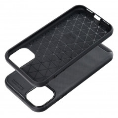Kryt Carbon premium na Apple iPhone 11 Elegant  Čierny