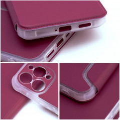 Peňaženkové puzdro Piano Book na Samsung Galaxy A12 Purpurový