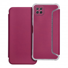 Peňaženkové puzdro Piano Book na Samsung Galaxy A22 5G Purpurový