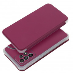 Peňaženkové puzdro Piano Book na Samsung Galaxy A23 5G Purpurový