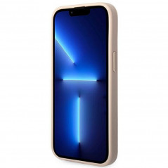 Kryt Guess 4G Gold Logo na Apple iPhone 14 Plus Elegant  Ružový