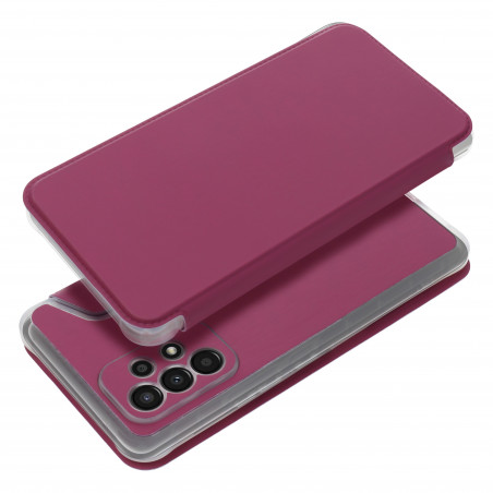 Peňaženkové puzdro Piano Book na Samsung Galaxy A33 Purpurový