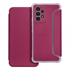 Peňaženkové puzdro Piano Book na Samsung Galaxy A52 LTE Purpurový