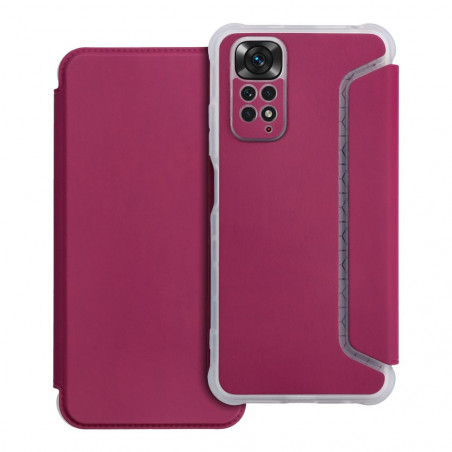 Peňaženkové puzdro Piano Book na XIAOMI Redmi Note 11S Purpurový