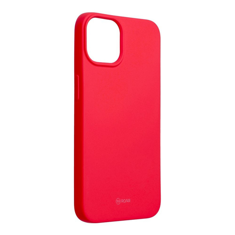 Kryt Roar Colorful Jelly na Apple iPhone 14 Žiarivý ružový