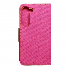 Peňaženkové puzdro CANVAS Book na Samsung Galaxy S23 5G Ružový