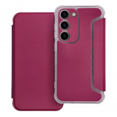 Peňaženkové puzdro Piano Book na Samsung Galaxy S23 5G Purpurový