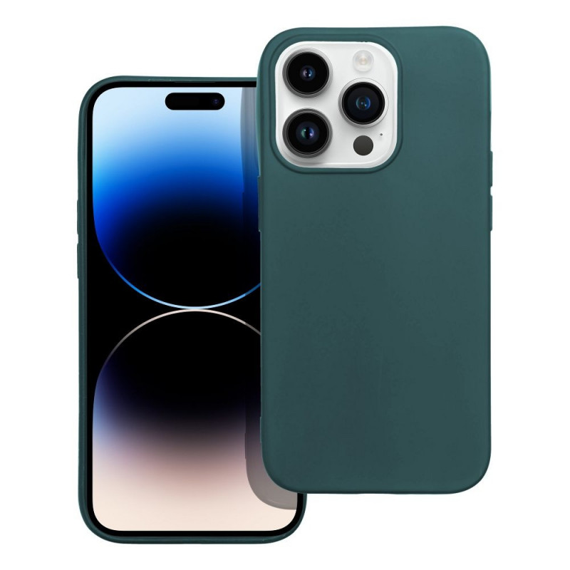 Kryt MATT na Apple iPhone 14 Pro Tmavo zelený