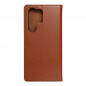 Peňaženkové puzdro Leather case SMART PRO na Samsung Galaxy S23 Ultra 5G Elegant  Hnedý