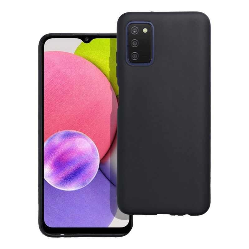 Kryt MATT na Samsung Galaxy A03 Čierny