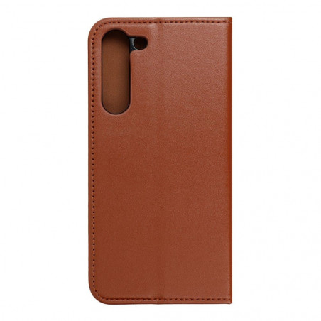 Peňaženkové puzdro Leather case SMART PRO na Samsung Galaxy S23 Plus 5G Elegant  Hnedý