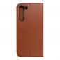 Peňaženkové puzdro Leather case SMART PRO na Samsung Galaxy S23 Plus 5G Elegant  Hnedý