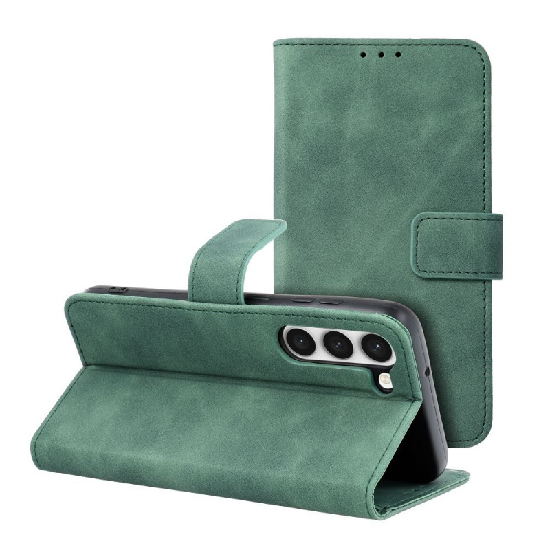 Peňaženkové puzdro TENDER Book na Samsung Galaxy S23 5G Zelený