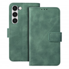 Peňaženkové puzdro TENDER Book na Samsung Galaxy S23 5G Zelený