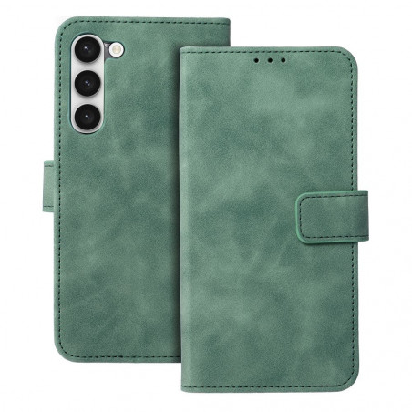 Peňaženkové puzdro TENDER Book na Samsung Galaxy S23 Plus 5G Zelený