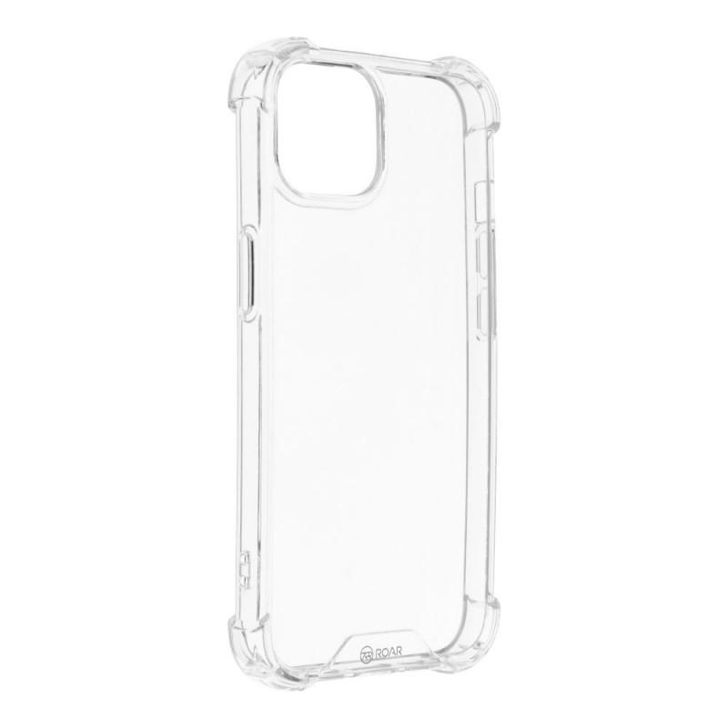 Kryt Roar Armor Jelly na Apple iPhone 14 Prémiové puzdro  Transparentný