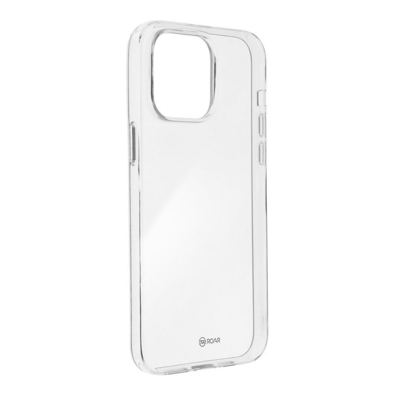 Kryt Roar Jelly Case na Apple iPhone 14 Pro Max Transparentný