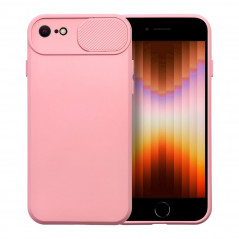 Kryt Slide na Apple iPhone SE 2022 5G Svetlo ružový