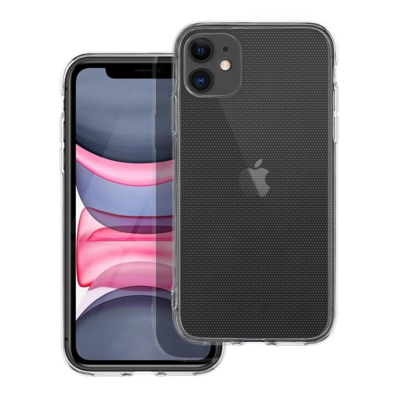 Kryt CLEAR 2mm na Apple iPhone 11 Transparentný