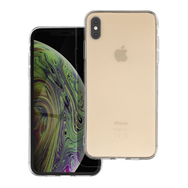 Kryt CLEAR 2mm na Apple iPhone X Transparentný