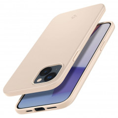 Kryt Spigen Thin Fit na Apple iPhone 14 Piesková béžová