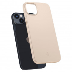 Kryt Spigen Thin Fit na Apple iPhone 14 Piesková béžová