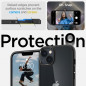 Kryt Spigen Ultra Hybrid na Apple iPhone 14 Krištáľovo čistý  Matná čierna