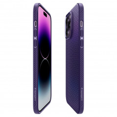 Kryt Spigen  Liquid Air na Apple iPhone 14 Pro Max Hlboká fialová