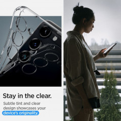 Kryt Spigen Liquid Crystal na Samsung Galaxy S23 Plus 5G Krištáľovo čistý  Vesmírny kryštál