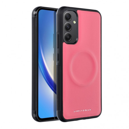 Kryt Roar Mag Morning na Samsung Galaxy A34 Elegant MagSAFE Žiarivý ružový