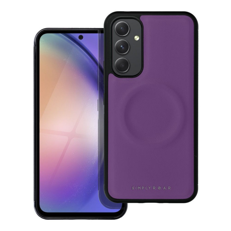 Kryt Roar Mag Morning na Samsung Galaxy A54 Elegant  MagSAFE  Fialový (Purple)