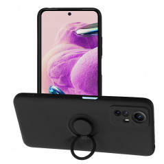 Kryt Silicone ring na XIAOMI Redmi Note 12s Čierny