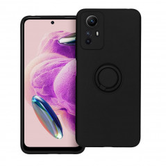 Kryt Silicone ring na XIAOMI Redmi Note 12s Čierny