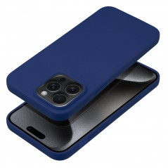 Kryt Soft na Apple iPhone 15 Pro Max Tmavo modrý