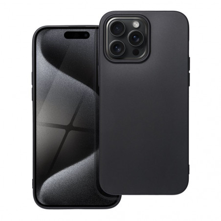 Kryt Soft na Apple iPhone 15 Pro Max Čierny