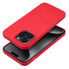 Kryt Soft na Apple iPhone 15 Pro Max Červený