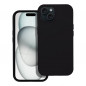 Kryt Silicone na Apple iPhone 15 Plus Elegant  Čierny