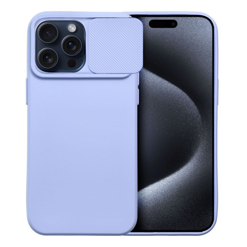 Kryt Slide na Apple iPhone 15 Pro Max Levanduľový