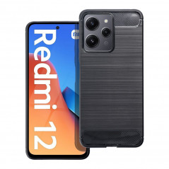 Kryt Carbon na XIAOMI Redmi 12 Elegant Čierny