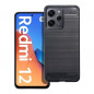 Kryt Carbon na XIAOMI Redmi 12 Elegant  Čierny