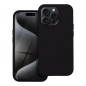Kryt Silicone na Apple iPhone 15 Pro Elegant  Čierny